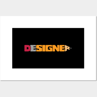 Designer Pencil Posters and Art